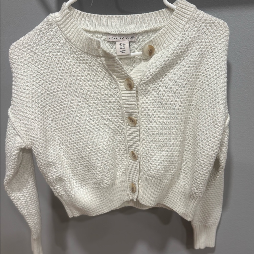 Sincerly Jules Women's Cream Sweater